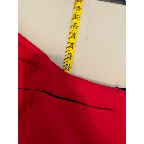 Cabelas Red Gore-Tex Waterproof  Jacket Multiple Pockets Zip Closure Small - Picture 11 of 15